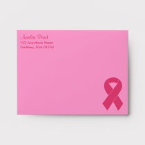 Pink Ribbon (Size A2) envelopes