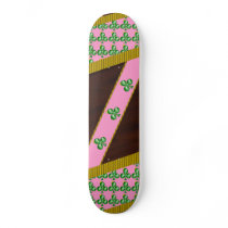 Pink Ribbon Skateboard Deck