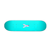 Pink Ribbon skateboards by JessicaInSeattle Pink Ribbon skateboards
