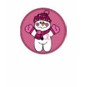 pink ribbon snowwoman t-shirts by TheChristmasBoutique pink ribbon snowwoman t-shirts