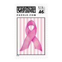 Pink Ribbon Stamp by floatinglemons Pink Ribbon Stamp
