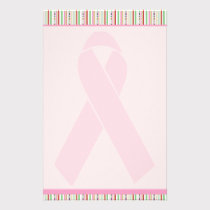 Pink Ribbon Stationary stationery