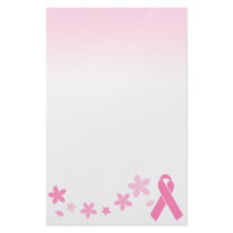 Pink Ribbon stationery by heartlocked Pink Ribbon stationery