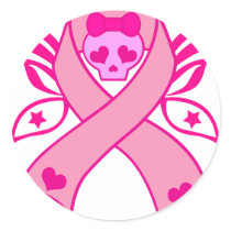 Pink Ribbon Sticker