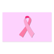 Pink Ribbon Rectangle Sticker