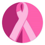 Pink Ribbon Stickers
