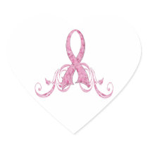 Pink Ribbon Sticker