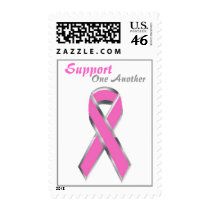 Pink Ribbon, Support One Another  stamps