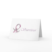 Pink Ribbon Survivor cards