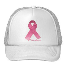 Pink Ribbon Survivor Mesh Hats
