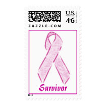 Pink Ribbon, Survivor stamps