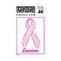 Pink Ribbon, Survivor postage