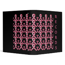 Pink Ribbon Thank You binders by ARTegrity Pink Ribbon Thank You binders