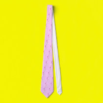 Pink Ribbon Tie