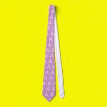 Pink Ribbon Tie