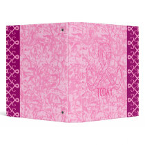 Pink Ribbon Today binders by ARTegrity Pink Ribbon Today binders