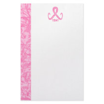 Pink Ribbon Today stationery by ARTegrity Pink Ribbon Today stationery