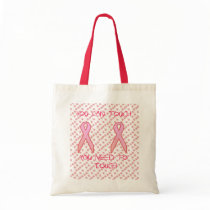 Pink Ribbon Touch bags