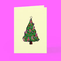 Pink Ribbon Tree Card