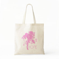 Pink Ribbon Tree of Hope bags