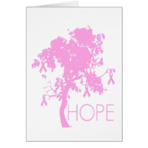Pink Ribbon Tree of Hope cards