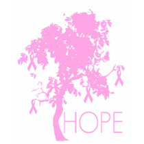 Pink Ribbon Tree of Hope t-shirts
