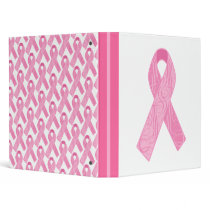 Pink Ribbon Warrior binders by ARTegrity Pink Ribbon Warrior binders