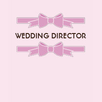 Pink Ribbon Wedding Director Shirts