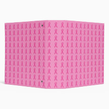 Pink Ribbons Binder