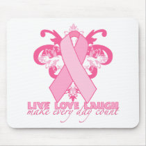 Pink Ribbons Every Day mousepads