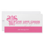 Pink Ribbons Every Day Custom Photo Card