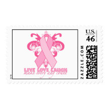 Pink Ribbons Every Day Stamps