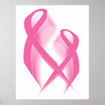 Pink Ribbons Poster posters