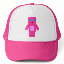 Pink Robot Hats
