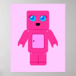 Pink Robot posters