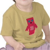 Pink Robot T Shirt