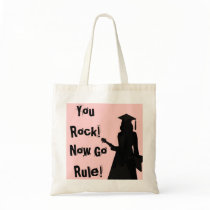 Pink Rock & Rule Female Graduate bags
