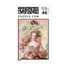 Pink Rococo Postage