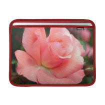 Pink Rose 13" MacBook Sleeve at Zazzle