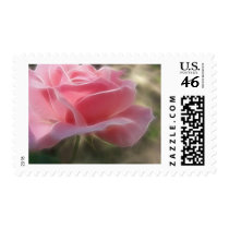 Pink Rose 3 Angelic postage