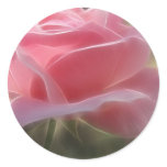 Pink Rose 3 Angelic Sticker