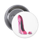 Pink Rose and Pink Stiletto Shoe