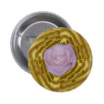 Pink rose and sacred geometry