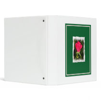Pink Rose Avery Binder