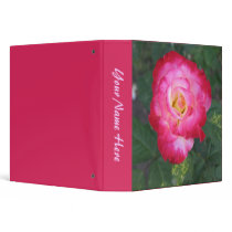 pink rose binders
