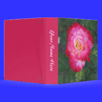 pink rose binders