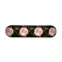 "Pink Rose Buds" Skateboard
