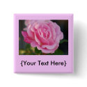 Pink Rose Button by pulsDesign Pink Rose Button