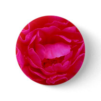 Pink Rose Button - Customizable