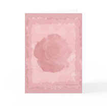 Pink Rose Card